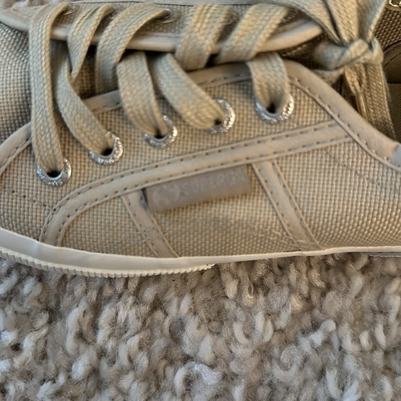 NWT SUPERGA cotu 2750 classic sz6 taupe - Picture 2 of 7